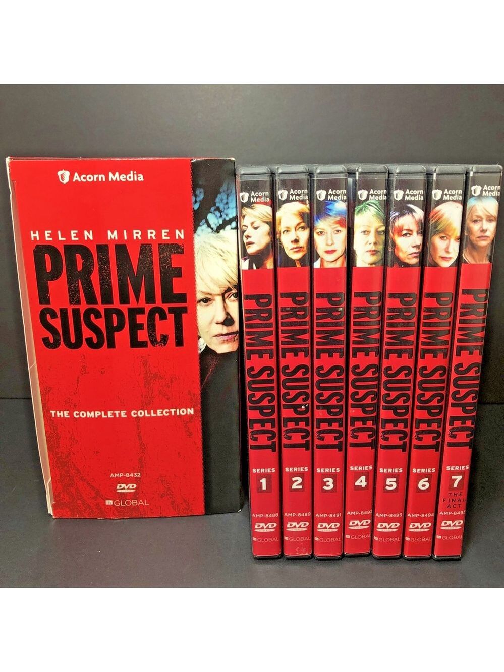 Prime Suspect, Helen Mirren, The Complete Collection,  1-7 DVD, 9 Discs US